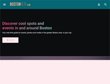Tablet Screenshot of bostonfete.com